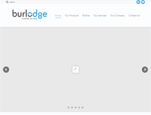 Tablet Screenshot of burlodge.com